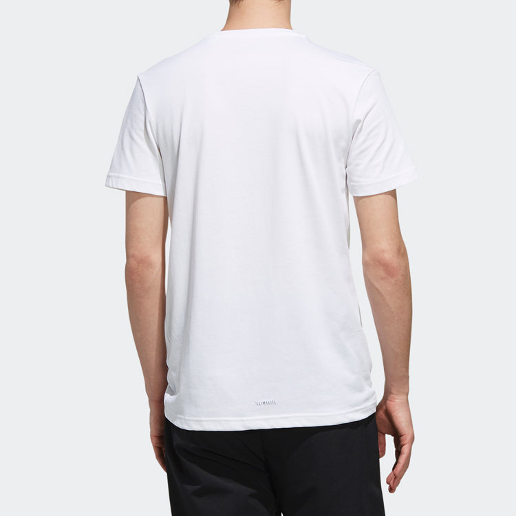 adidas neo M Cs Su Tee Ss Round Neck Short Sleeve White EJ7080