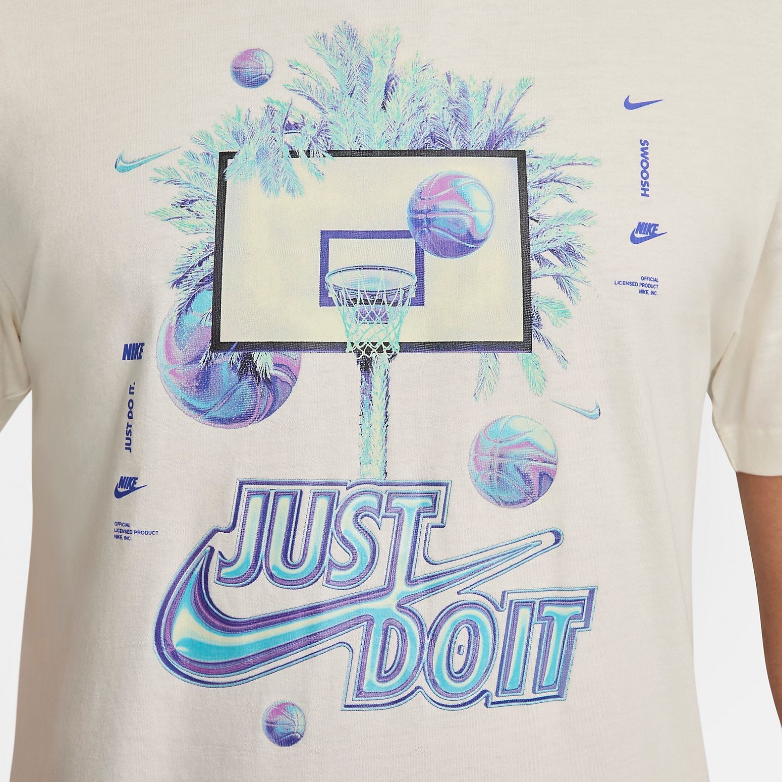 Nike Basketball T-shirt 'Beige' FV8411-133