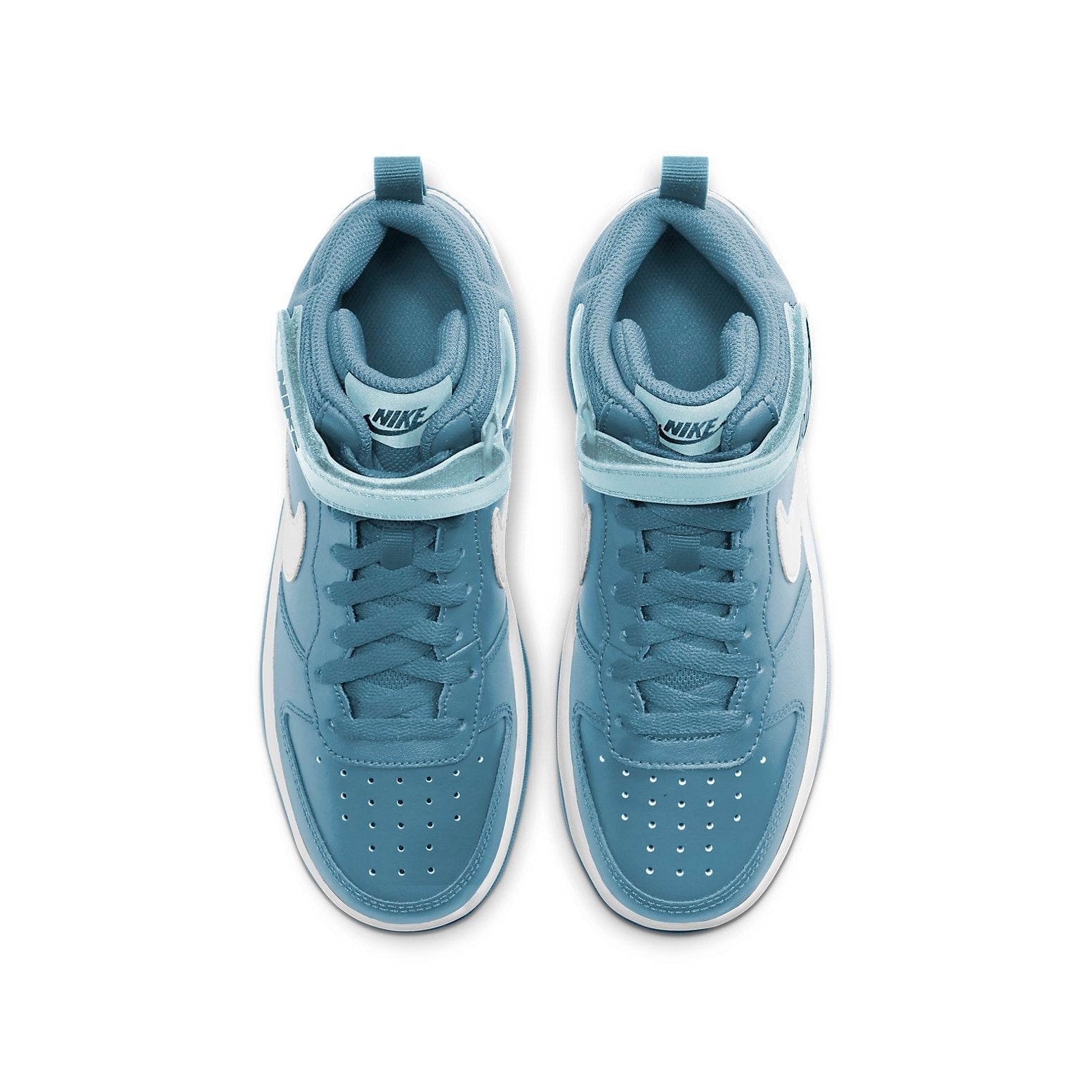 (GS) Nike Court Borough Mid 2 'Cerulean' CD7782-401