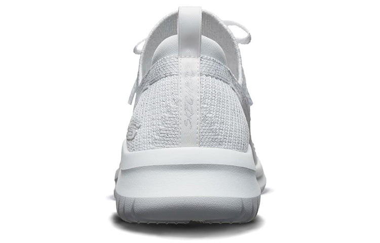 (WMNS) Skechers Ultra Flex 2.0 Low-Top Running Shoes 'Triple White' 13357-WSL