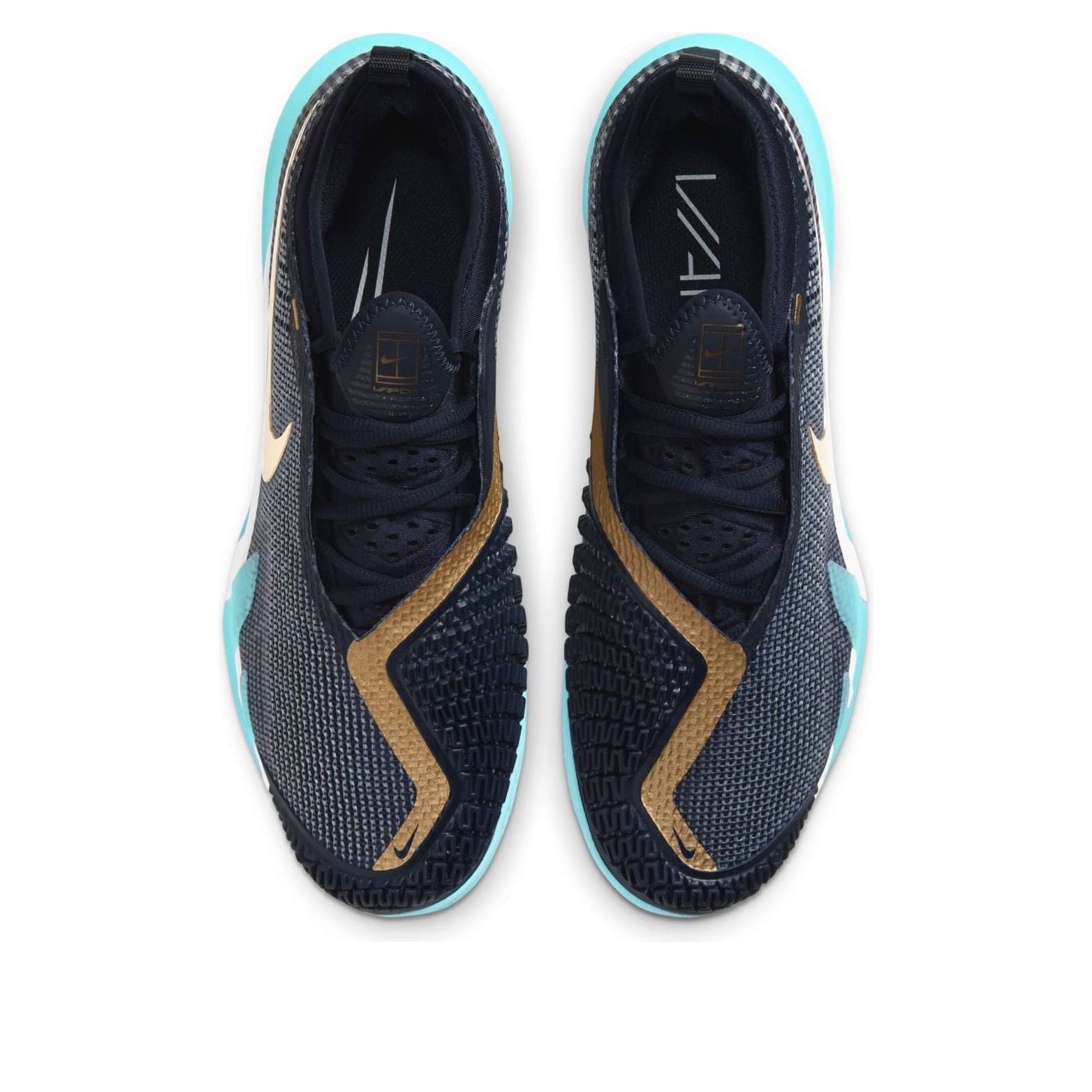 Nike Court React Vapor NXT 'Obsidian Metallic Gold' CV0724-400