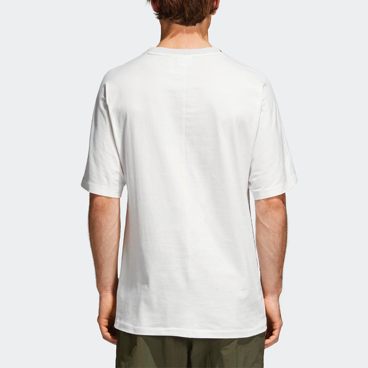 adidas originals Collar Alphabet Training Short Sleeve White CV5813