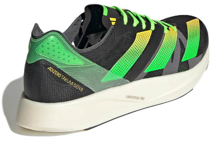 adidas Adizero Takumi Sen 8 'Black Solar Green' GY8405