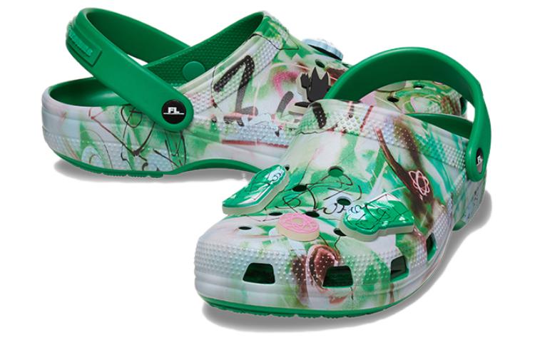 Crocs x Futura Laboratories Classic Clog 'Green Ivy' 209622-3WH