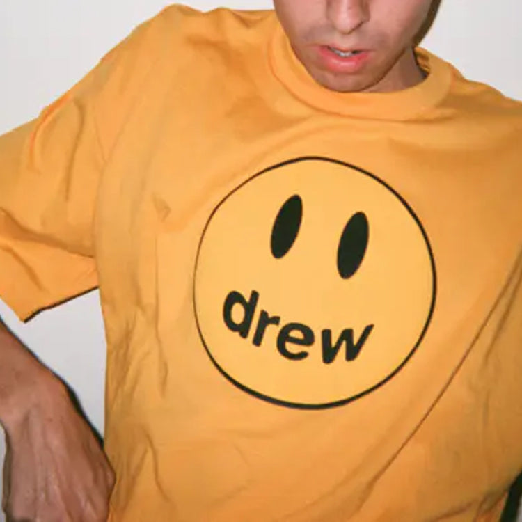 Drew House Mascot Short-Sleeve Tee Unisex Yellow DR-SS20-022