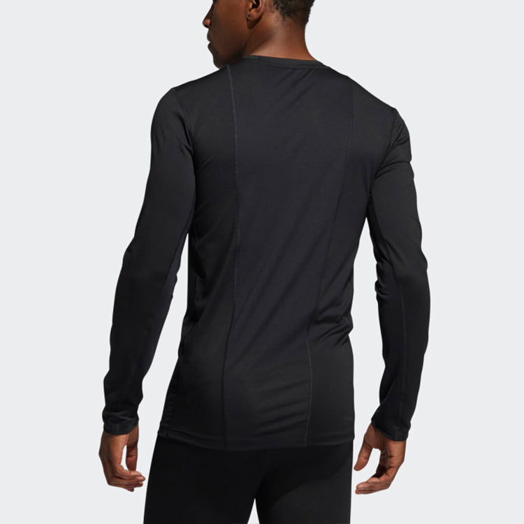 adidas TF Turf Ls Casual Sports Training Round Neck Long Sleeves Black GM5038