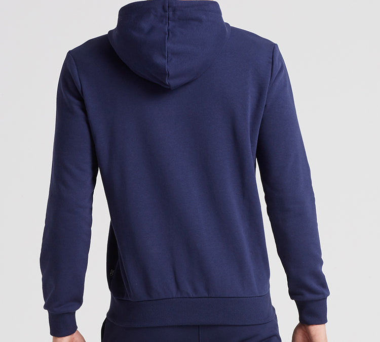 PUMA Colorblock Logo hooded Casual Blue 855279-03
