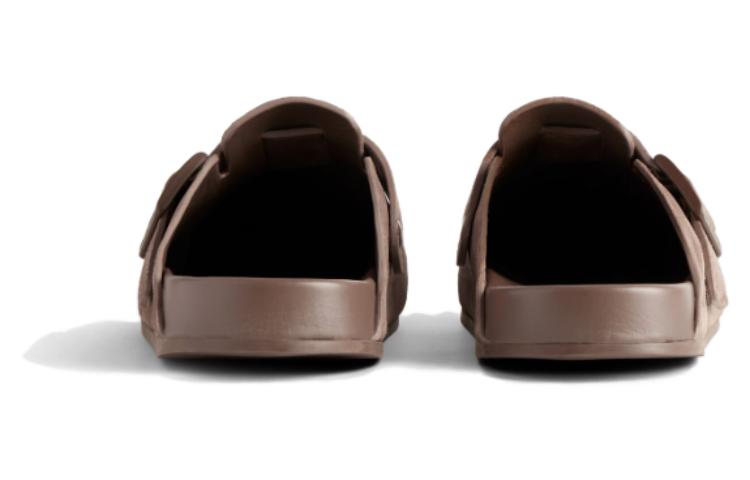 (WMNS) Balenciaga Sunday Mules 'Light Brown Suede Calfskin' 761284WCGA12010