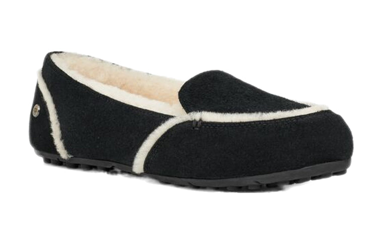 (WMNS) UGG Hailey Loafer 'Black' 1127441-BLK