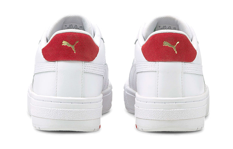 (GS) PUMA Ca Pro Heritage Casual Board Shoes White/Red 380547-02