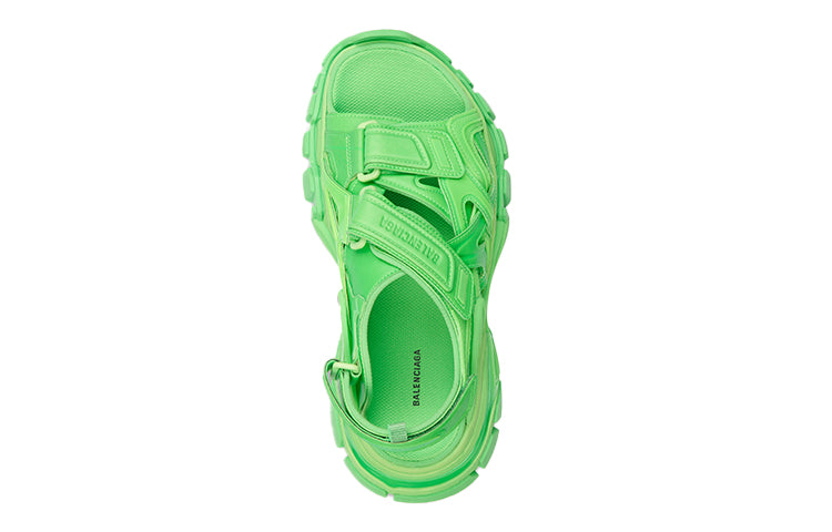 Balenciaga Track Sandal 'Fluo Green' 617542W2KA13805