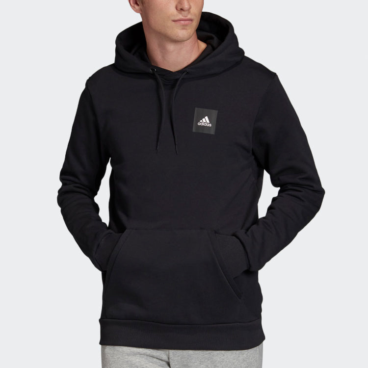adidas Must Haves Graphic logo Printing Cozy Sports Black FL4026