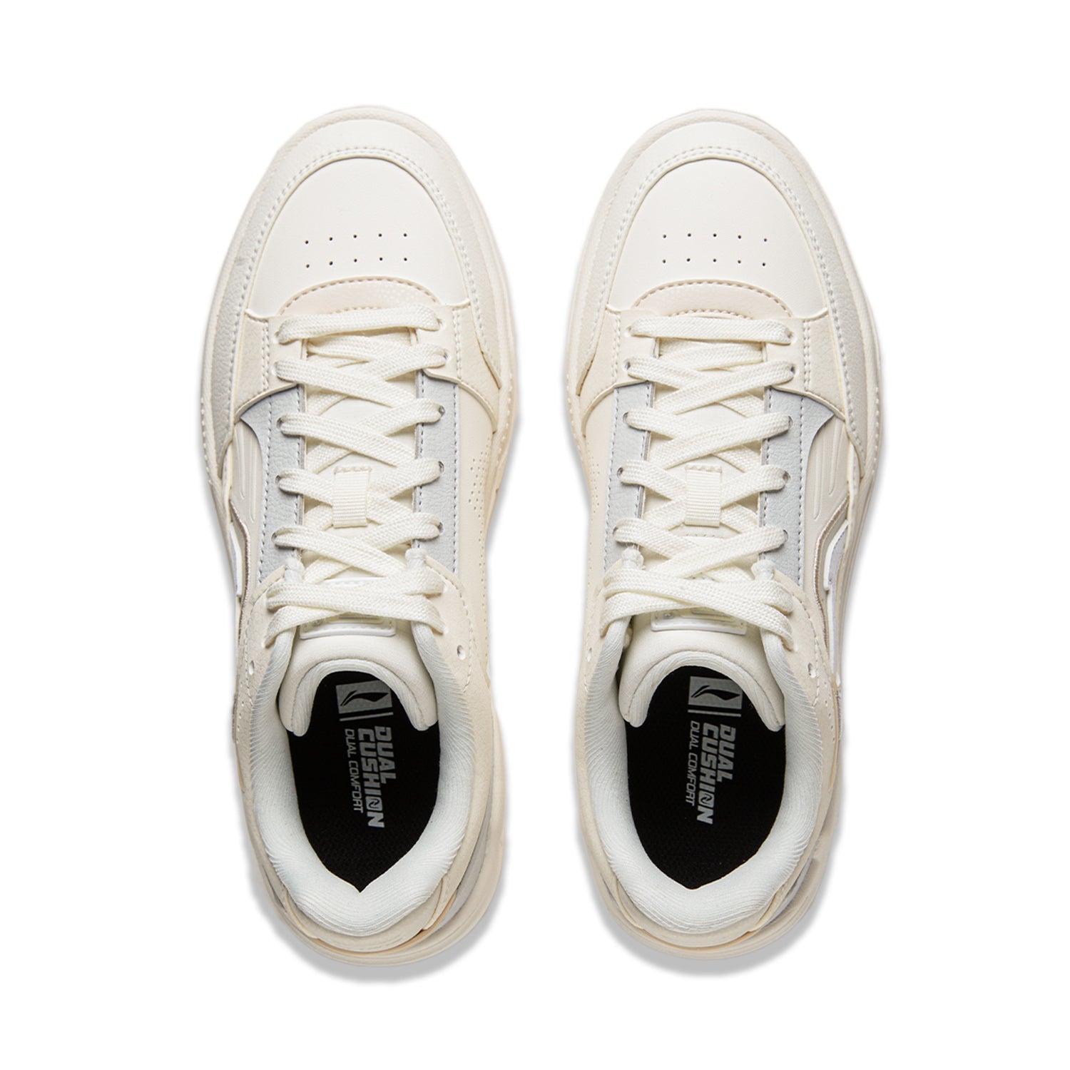(WMNS) Li-Ning COMMON 80s 'Beige Grey' AGCU040-1