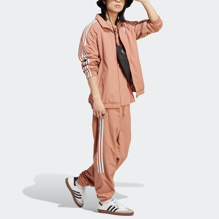 adidas Adicolor Classics Trefoil Track Jacket 'Brown' IA6358