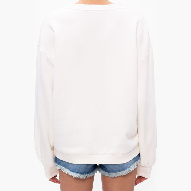 (WMNS) Gucci Beverly Hills Cherry Printed Loose Long Sleeve White 631695-XJCRT-9095
