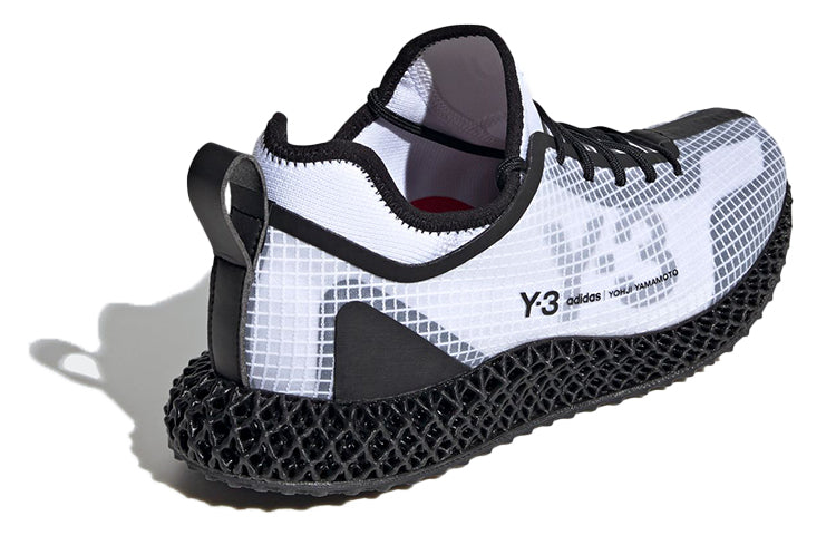 adidas Y-3 Runner 4D IO 'White Black' FX1059