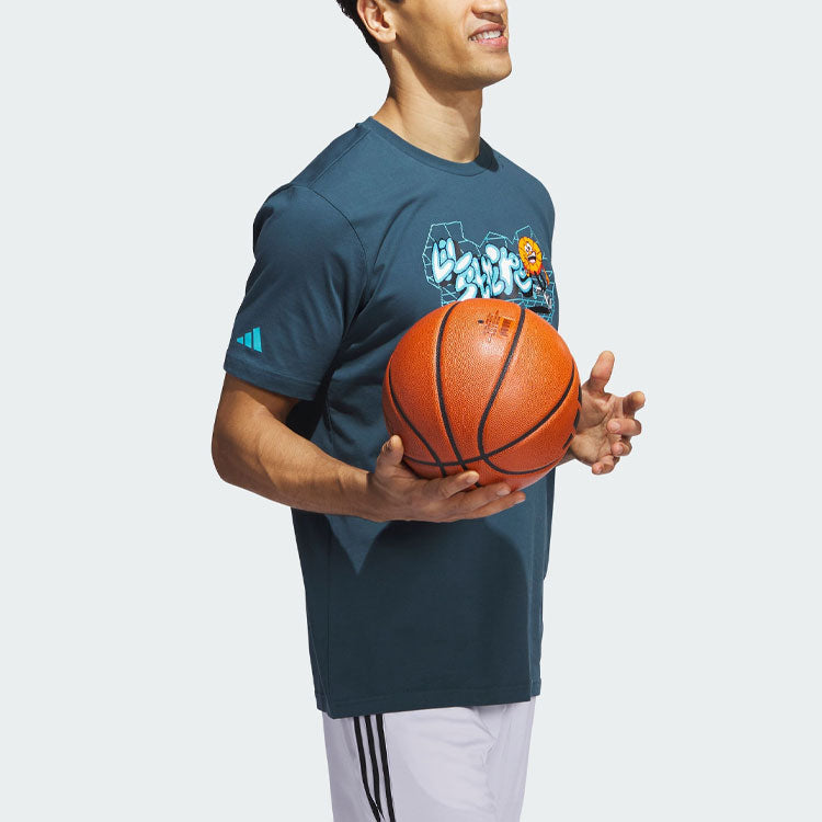 adidas Metaverse Gaming Lil' Stripe Tee 'Arctic Night' IM4632