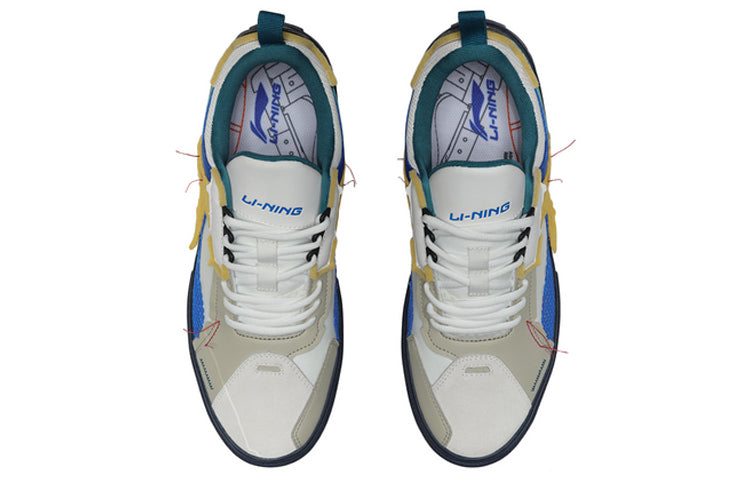 Li-Ning Counterflow GouXu 'White Blue Yellow' AGCQ309-1