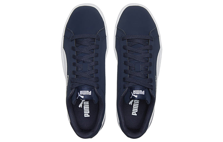 PUMA Smash Buck Blue/White Low Casual Board Shoes 356753-01