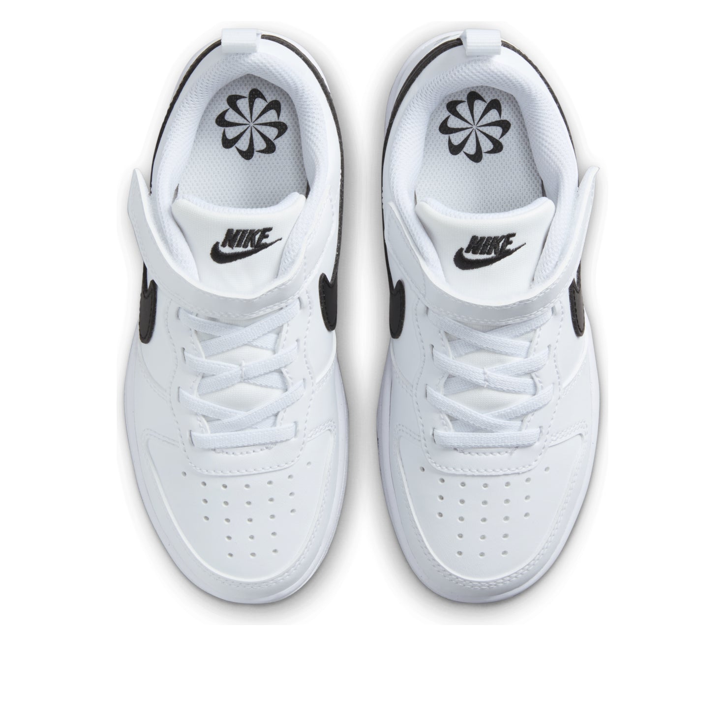 (PS) Nike Court Borough Low Recraft 'Summit White Black' DV5457-104