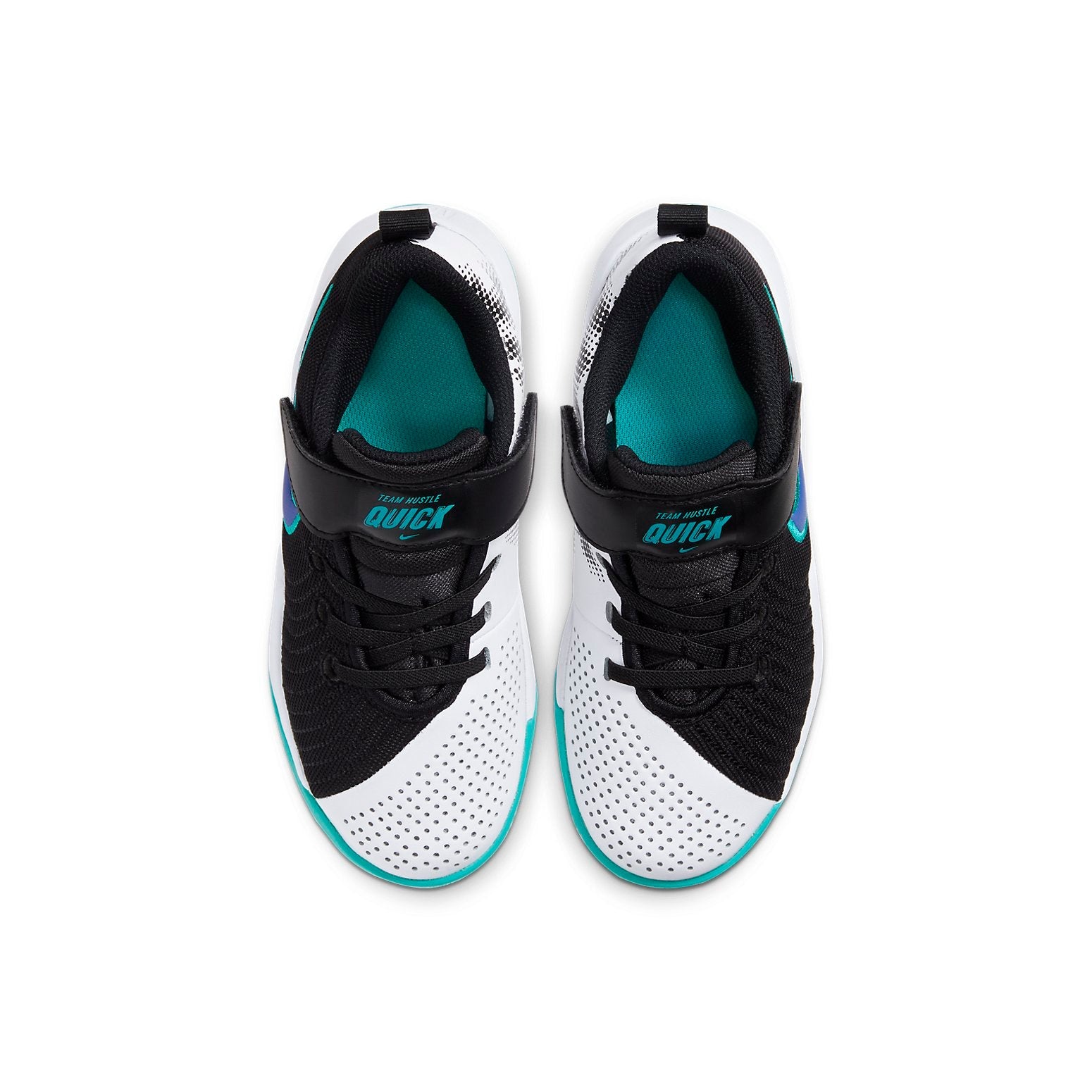 (PS) Nike Team Hustle Quick 9 'Black Oracle Aqua' AT5299-009