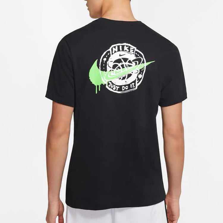 Nike Summer Hoops Basketball Short Sleeve Black CW4817-010