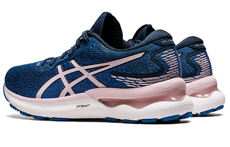 (WMNS) ASICS Gel-Nimbus 24 'French Blue Barely Rose' 1012B201-400