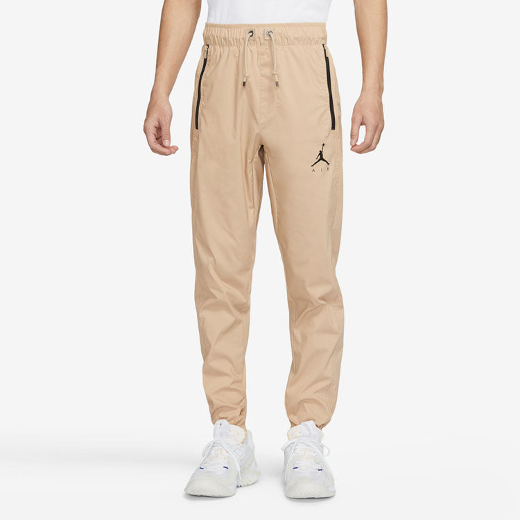 Air Jordan Jumpman Woven Casual Bundle Feet Sports Pants Yellow DJ6383-201