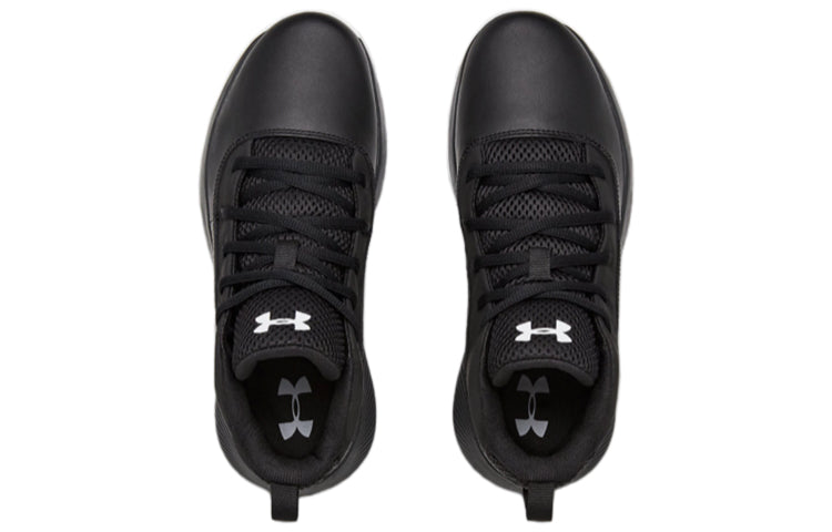 (GS) Under Armour Lockdown 4 Black 3022123-001
