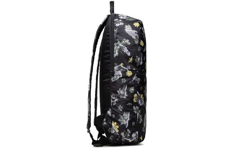 (WMNS) PUMA Core Seasonal Daypack Backpack 'Black White Purple Yellow' 077381-01