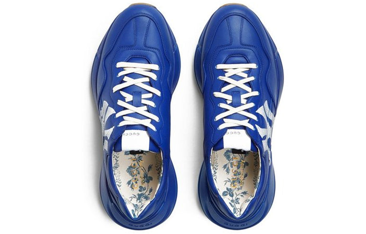 Gucci Rhyton Leather Sneaker 'NY Yankees' 548638-DRW00-4520