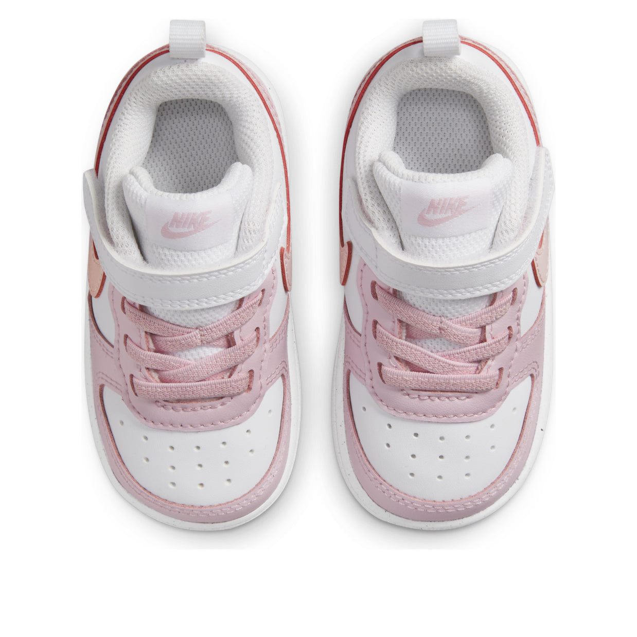 (TD) Nike Court Borough Low 2 SE 'White Pink Foam' DQ0493-100
