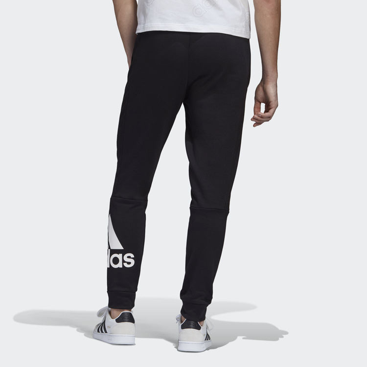 adidas Logo Printing Training Sports Bundle Feet Knit Long Pants Black GD5041
