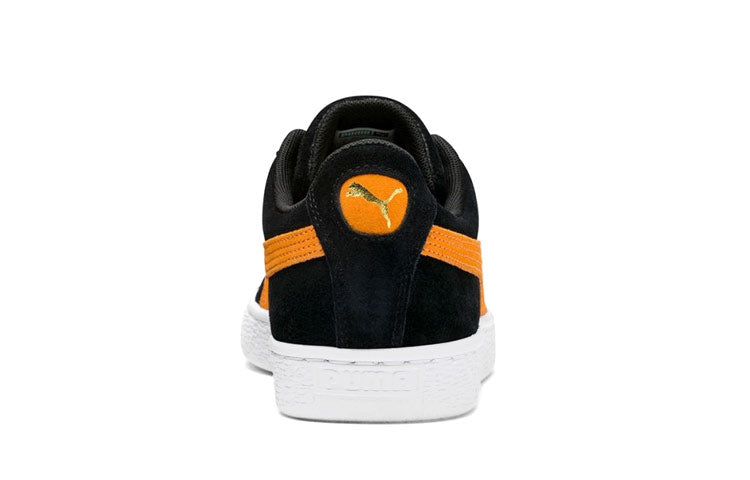 PUMA Suede Classic Shoes Black/Orange 365347-56