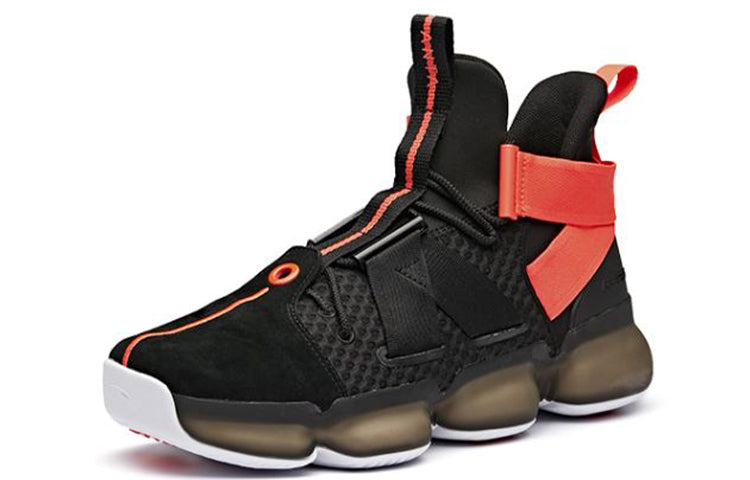 ANTA YuKong High Top 'Black Red White' 91911190-7