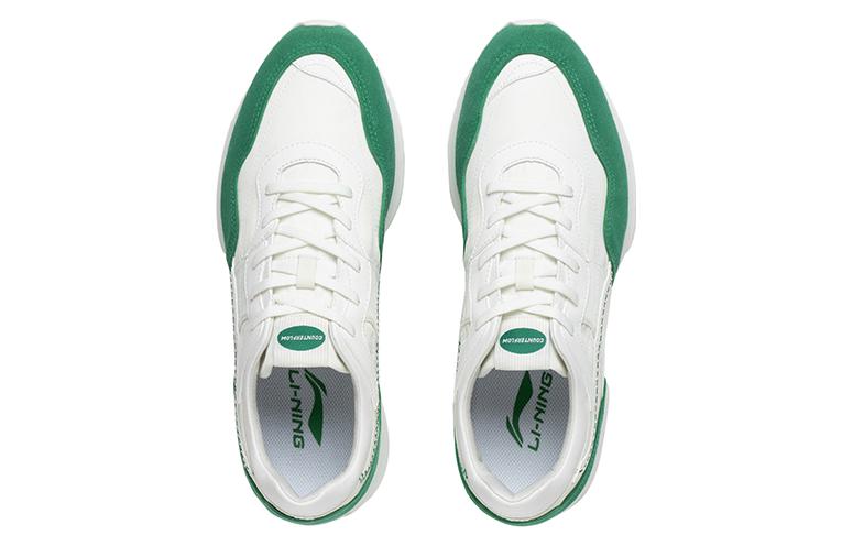 Li-Ning ChengFeng Sneakers 'White Green' AGCT173-5