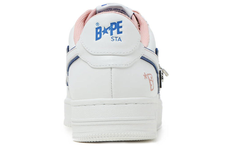 (WMNS) A BATHING APE x Bapy Bape Sta 'Pink White' BPYSNSN0061C