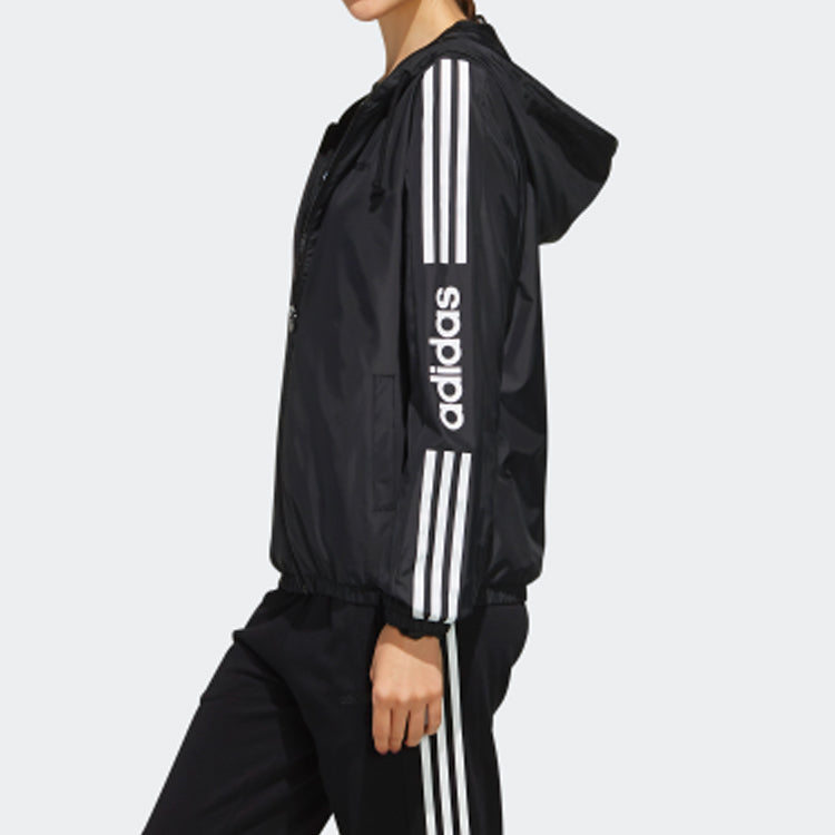 (WMNS) adidas neo CE 3SWB Jacket Black EI4733