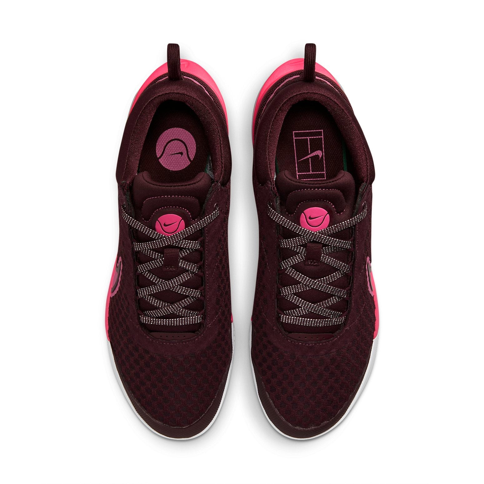 (WMNS) Nike Court Zoom Pro Premium 'Burgundy Crush Hyper Pink' DQ4683-600