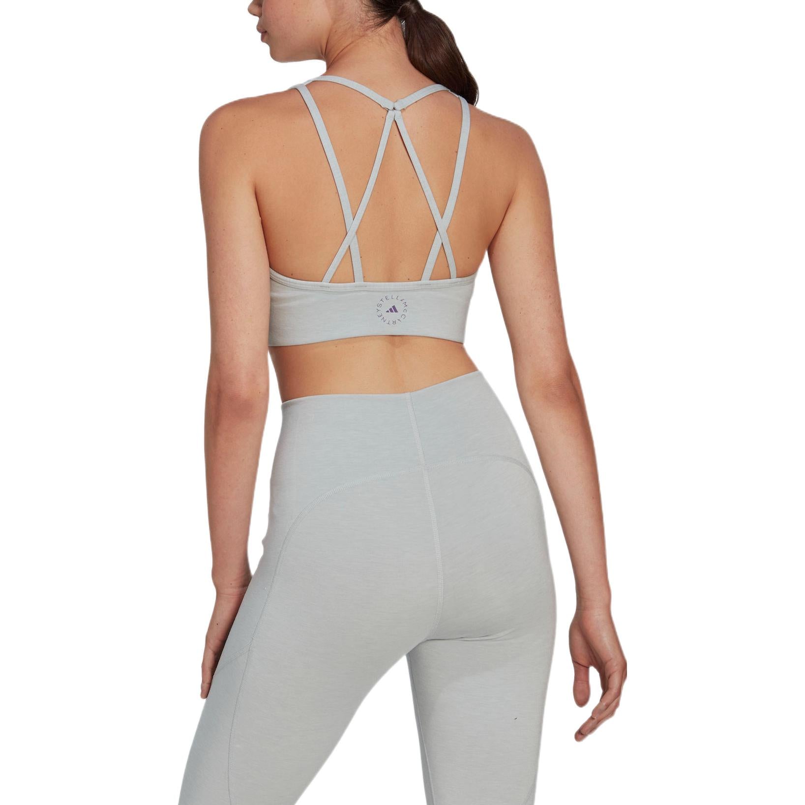 (WMNS) adidas by Stella McCartney TrueStrength Medium-Support Bra Asia Sizing 'White' HI6019