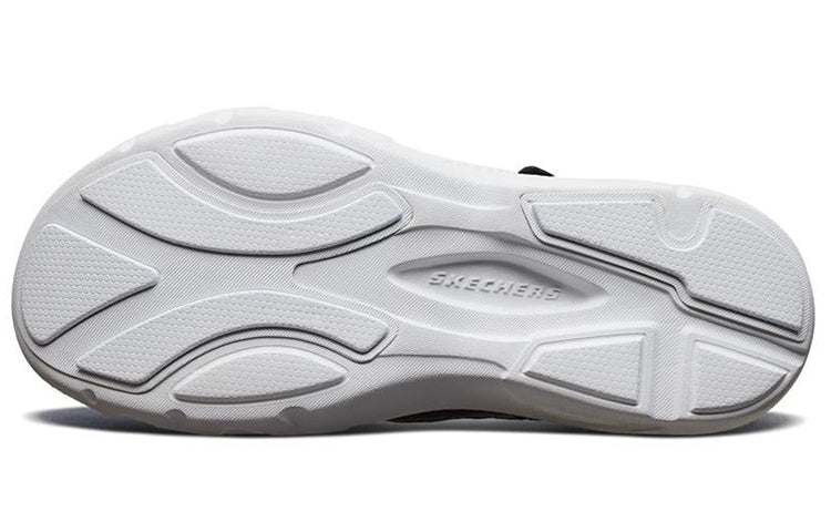 (WMNS) Skechers Dlt-A High-Top Sandals Black/White 66666209-BKW