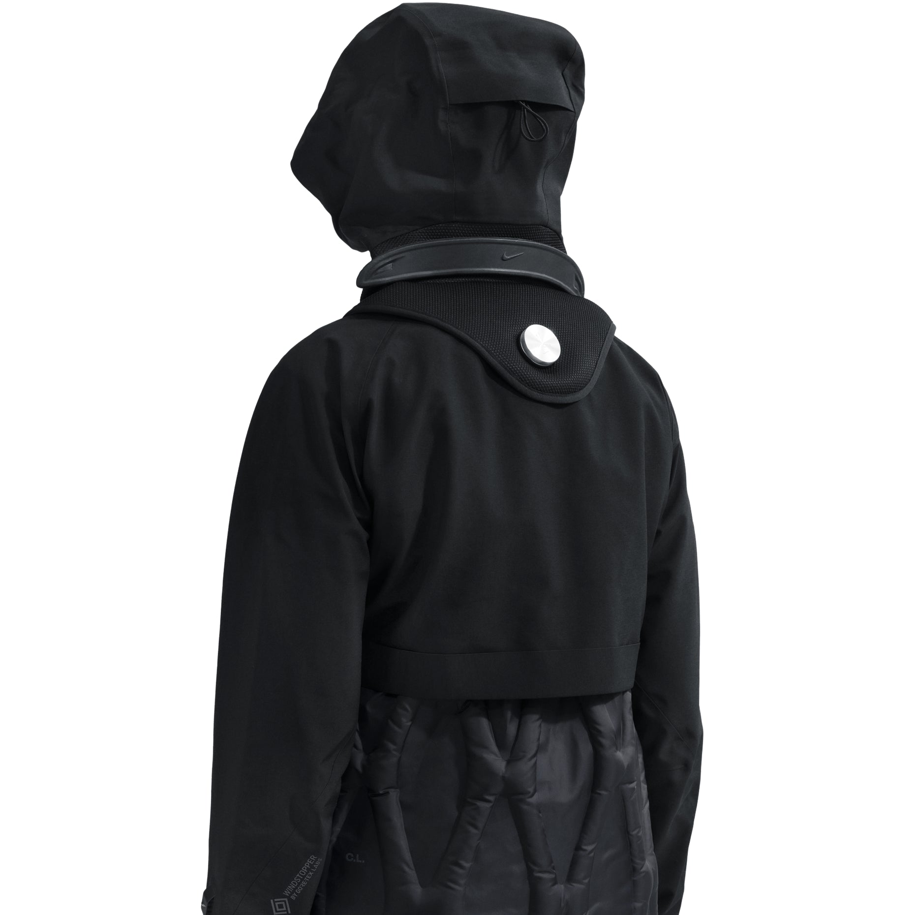 Nike x NOCTA CODE Hooded Jacket 'Black Gunmetal' HQ4477-010