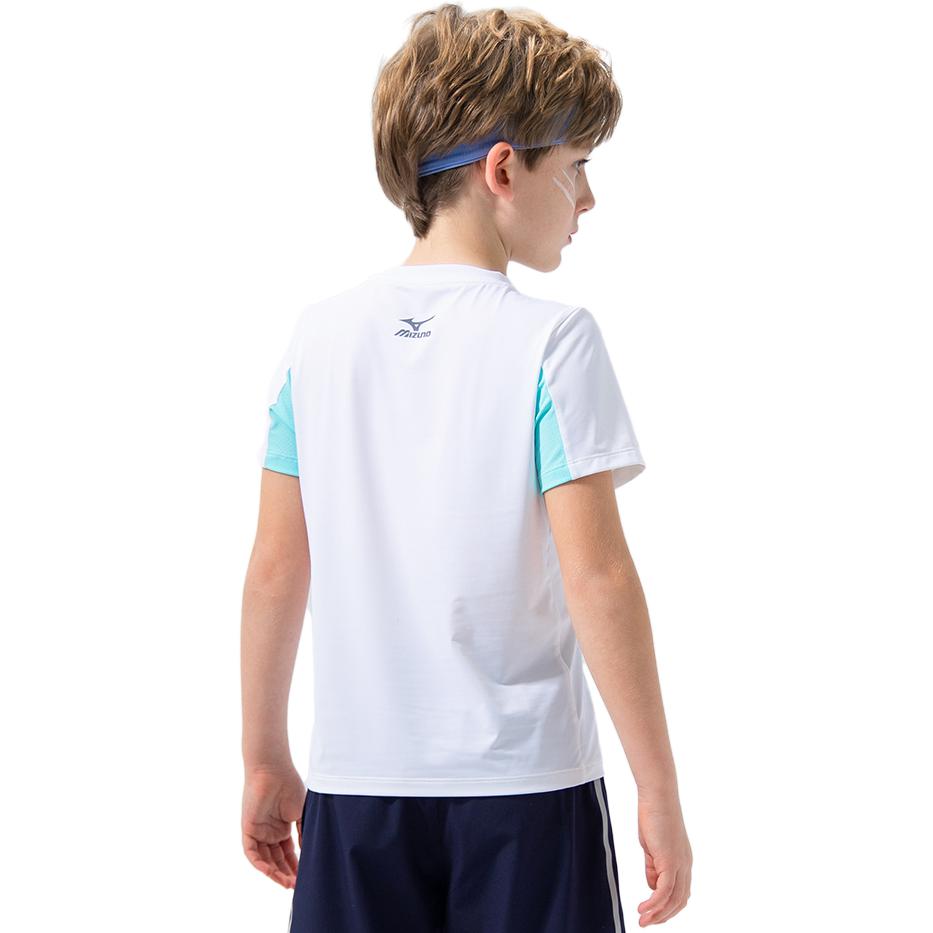 (GS) Mizuno Casual T-shirt 'White' T3035