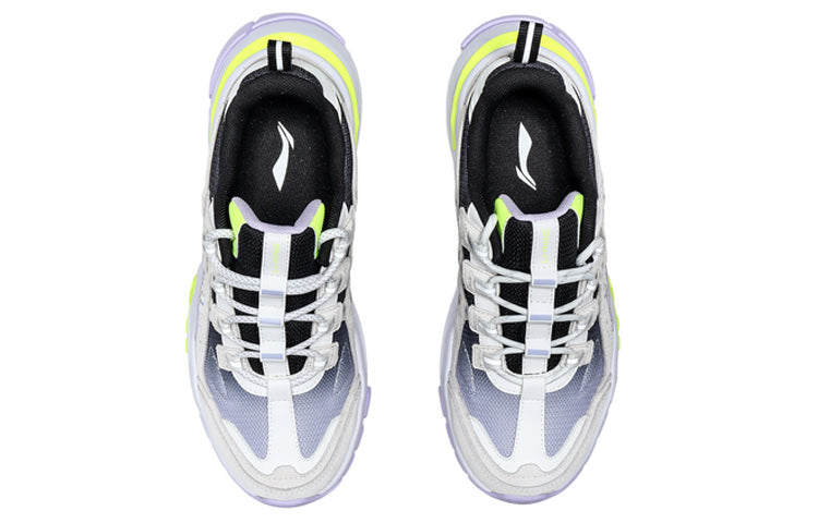 (WMNS) Li-Ning Reverses 'Grey Neon Yellow' AGCQ182-1