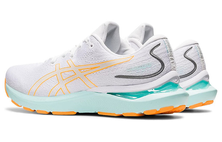 (WMNS) ASICS Gel-Cumulus 24 'White Orange Pop' 1012B206-100