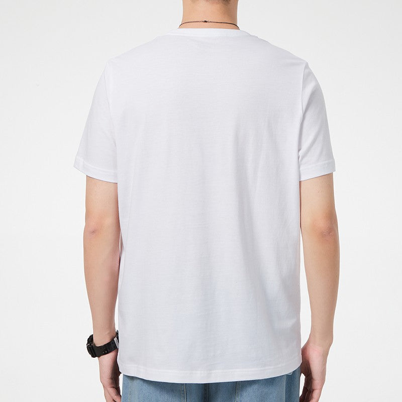 PUMA Casual Sports Logo Printing Short Sleeve White 847666-02