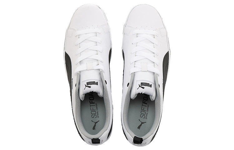PUMA Break Point Vulc White/Black Casual Board Shoes 372290-02