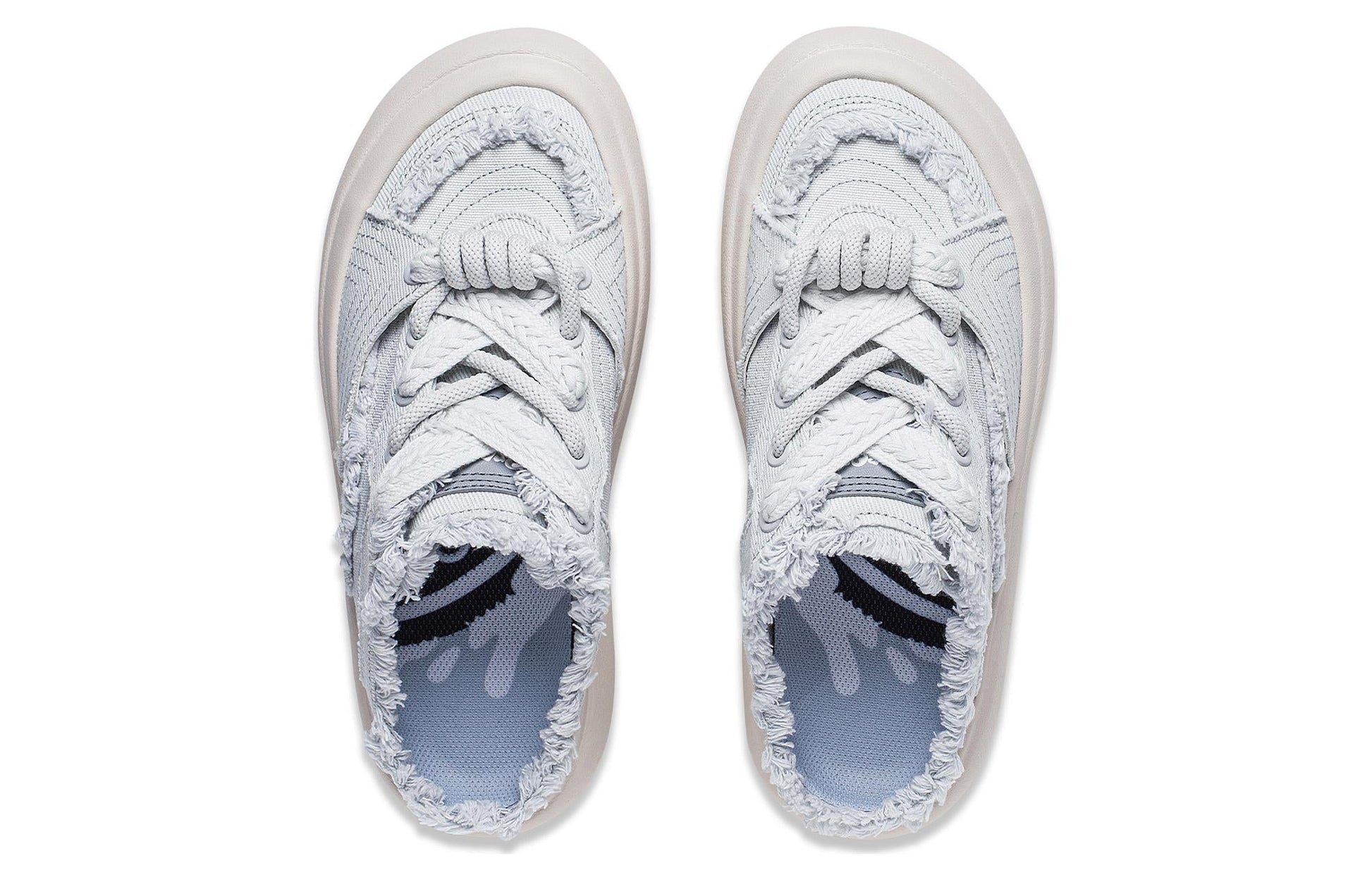 (WMNS) Li-Ning Puff Platform Mule 'Light Grey Beige' AZGU014-3
