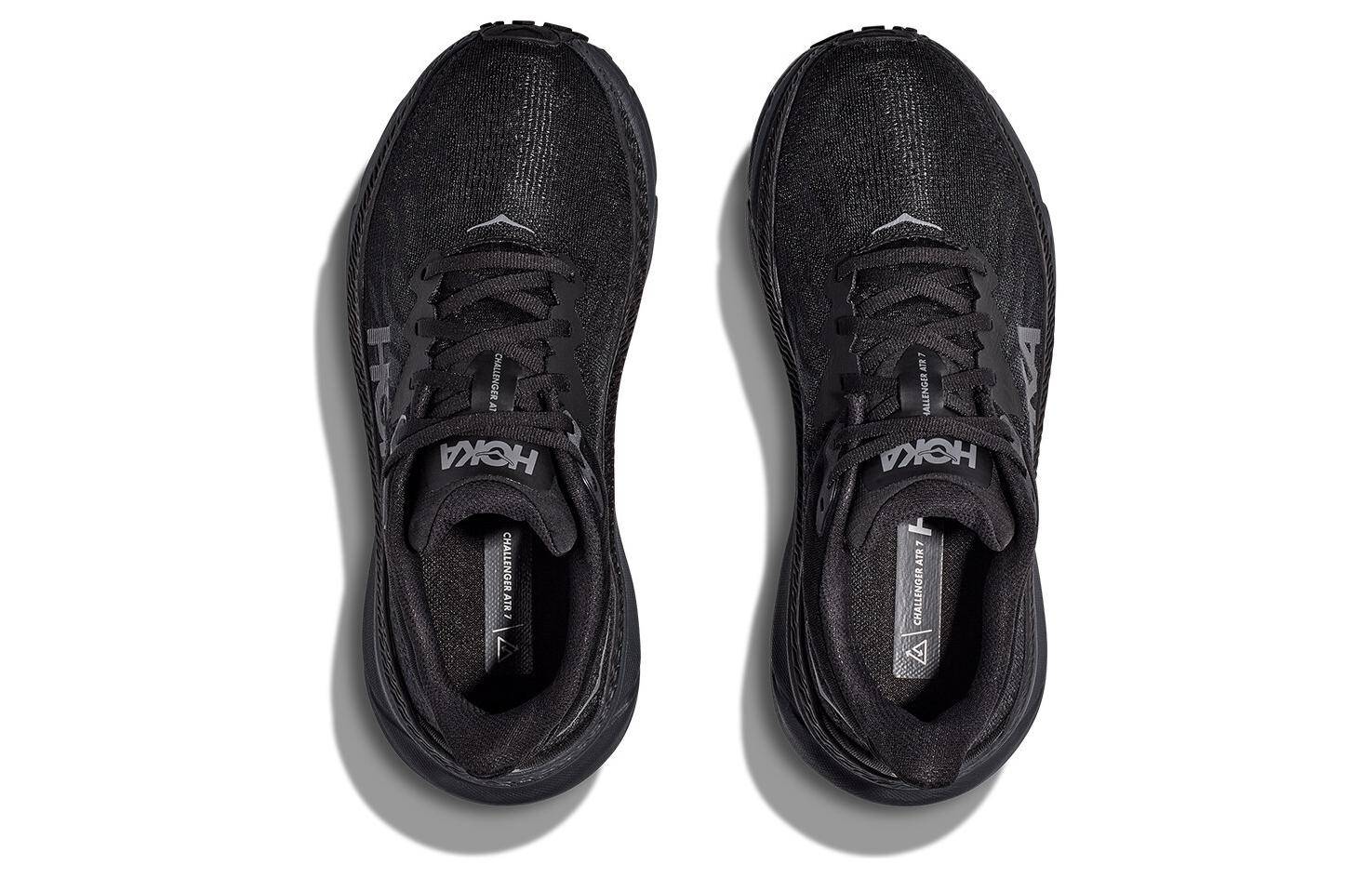 (WMNS) HOKA ONE ONE Challenger 7 'Triple Black' 1134498-BBLC