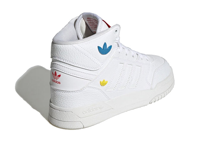 (GS) adidas originals Drop Step 'White Yellow Bright Blue' HP7793